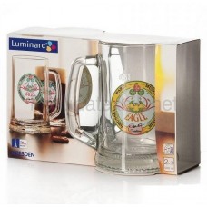 LUMINARC Набор кружек для пива 500 мл. " Dresden" H5549 